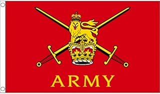 5ft x 3ft (150 x 90 cm) British Army Military Forces Troops 100% Polyester Material Flag Banner Ideal For Pub Club School Festival Business Party Decoration