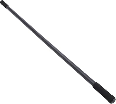 60 Inches Yoga Stick, Adjustable Stretch Bar with Foam Handle, Removable Steel Versatile Tool for Yoga in Home and Gym, Promote Flexibility and Balance