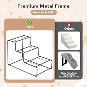Sturdy-Dog-Stairs-PetThem-185H-Extra-Wide-Safe-Comfortable-Pet-Stairs-for-Bed-Couch-Sofa-and-Chair-Pet-Steps-for-Small-Medium-Dogs-Cats-or-Pets-Joints-Non-Slip-Bottom-Larger-Step-Area - Cucciolini Doodles   Sturdy-Dog-Stairs-PetThem-185H-Extra-Wide-Safe-Comfortable-Pet-Stairs-for-Bed-Couch-Sofa-and-Chair-Pet-Steps-for-Small-Medium-Dogs-Cats-or-Pets-Joints-Non-Slip-Bottom-Larger-Step-Area