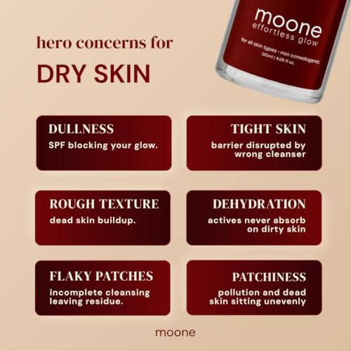 Image of Moone Double Duty Melt - Oil to Foam Double Cleanser for Dry Skin | Removes SPF, Pollution & Sebum Build-Up | Helps Better Skincare Absorption | Hydrating Face Cleanser - 120 ML