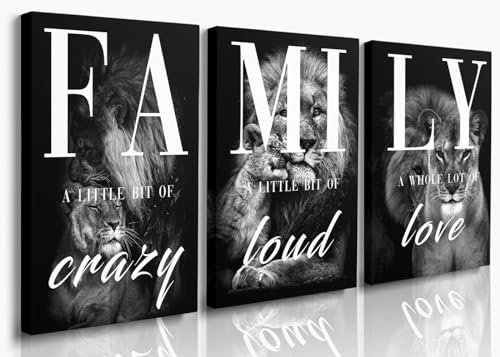 Farmhouse Family Wall Art Set of 3