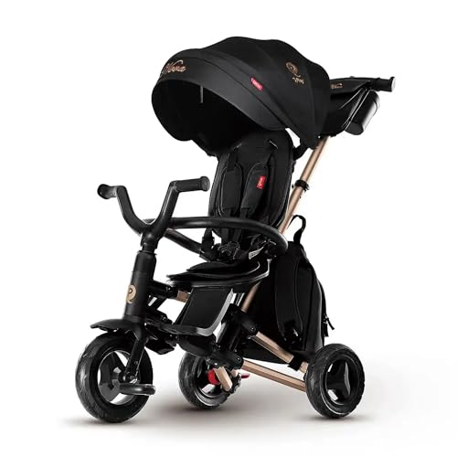 Poussette tricycle Qplay Nova+ : confort optimal pour vos sorties au parc
