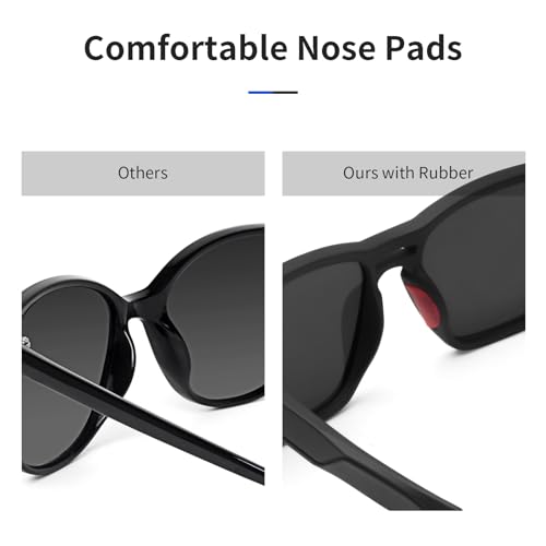 Image of Face Shadow Polarized Fishing Sunglasses for Men Lightweight Sun Glasses TR90 UV Protection for Driving Cycling Golf