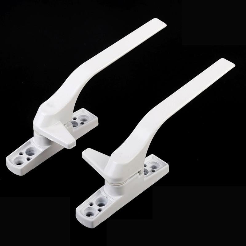 Maniglie per finestre 1 pz Lega di Alluminio Chiusure a Battente Plastica Acciaio Spingi Serratura Porta Fibbia Riparazione