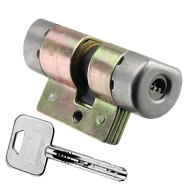 Bombin Cerradura Cerradura de puerta de seguridad Núcleo de seguridad Entrada vintage Cerradura de puerta exterior Cilindro Manija de tracción Cuerpo de cerradura Universal Cerraduras Antibumping(48mm