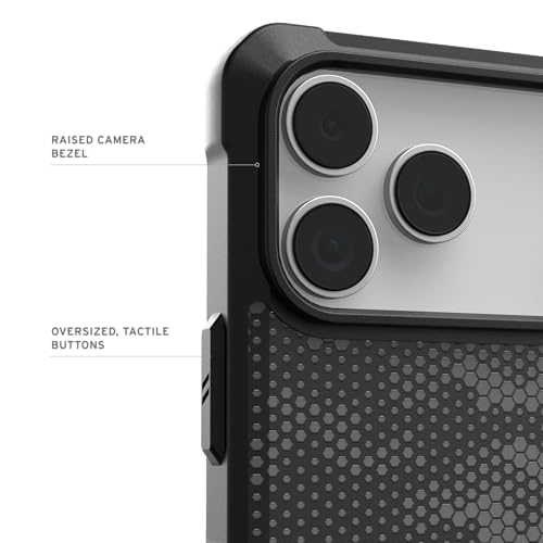 Image of Urban Armor Gear UAG Metropolis LT Magnetic Compatible, Rugged Shockproof Anti-Slip Military Grade Protective Case /Cover Designed for iPhone 17 Pro Max (2025) - Micro Hex Camo Graphite