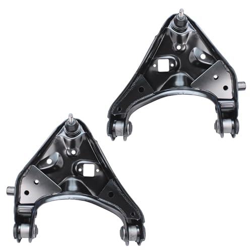Image of Detroit Axle - Front End Suspension Kit for Ford 1998-2001 Explorer Mercury Mountaineer 2 Lower Control Arms with Ball Joint 2 Upper Ball Joints 2 Sway Bars 2 Outer Tie Rods 1999 2000 Replacement