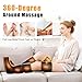 Leg Massager with Heat and Compression, Foot and Full Leg Massager for Circulation and Pain Relief, Sequential Compression Boots with 6 Modes, 6 Intensity, 3 Heat, Gifts for Mom, Dad, Athletes