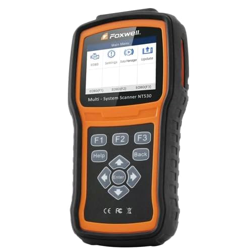 FOXWELL NT530 for Ford - All Systems, All Maintenance Service - Bidirectional Diagnostic Scan Tool OBD2 Scanner Automotive Code Reader ABS Bleed SRS Airbag SAS TPMS TPS EPB Oil Reset CKP