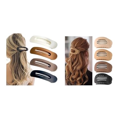 Flat Hair Clips for Women and Girls Cover