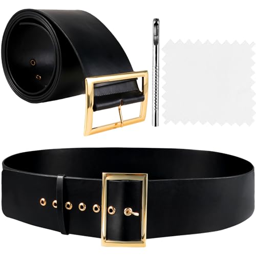 2 Pcs Christmas Santa Belt for Men Women 64.9