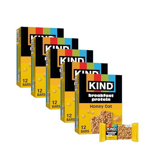 KIND Breakfast Protein Bars, Honey Oat, 8g Protein, Gluten Free, 30 ct - image 1