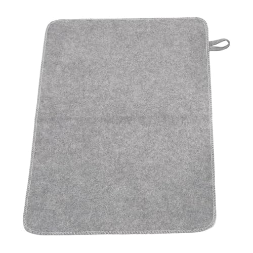 WQAPVHBG Felt Sauna Cusion Felt Sauna Seat Cushion 19.6 x 13in Sauna Mat for Inside Sauna Portable Sauna Floor Mat Water Absorption Heat Insulation for Steam Room and Shower Rooms