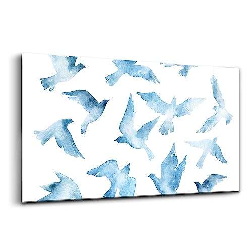 Peinture murale verre durable Wallfluent pour mur terne 100x50
