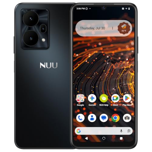 NUU X10 5G Smartphone 128GB Black