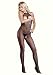 Leg Avenue Women's Plus Size Fishnet Halter Bodystocking Open