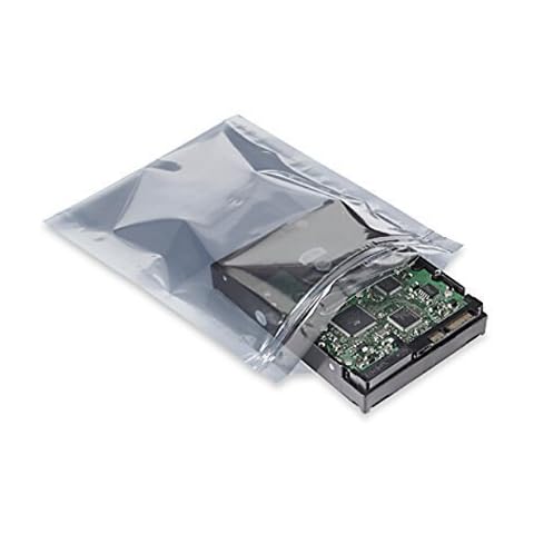 UNNI Antistatic Bags, Resealable, Size: 10 inch X 14 inch, Pack of 10 Cover
