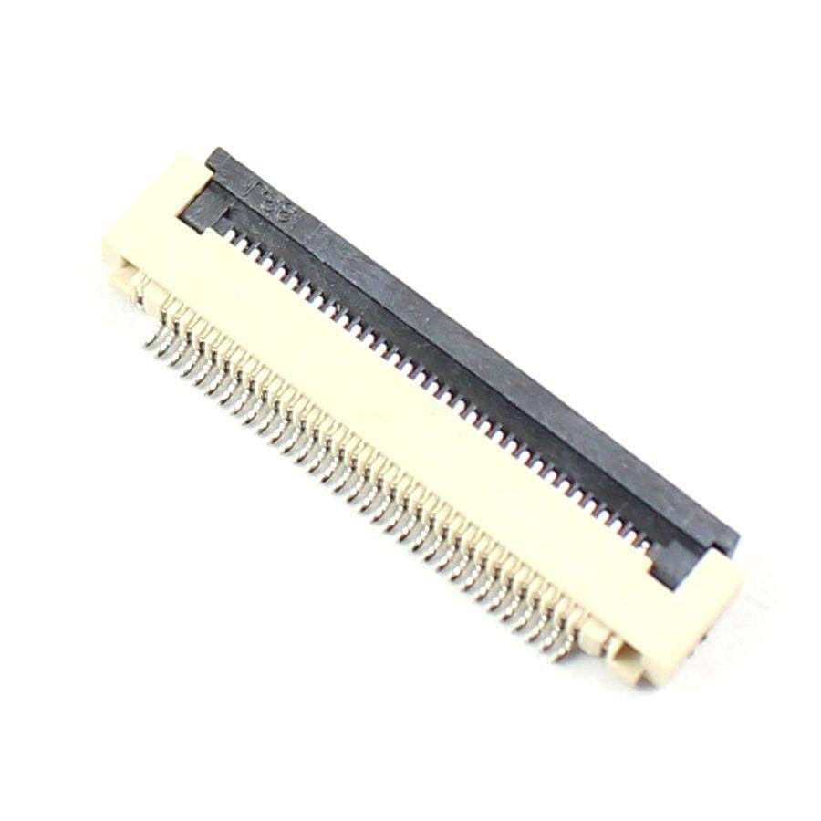 Generic 50 Pcs FPC FFC 0.5mm Pitch 33 Pin Flip Type Ribbon Flat Connector Bottom Contact