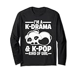 sono un k-drama & k-pop tipo di ragazza k-pop maglia a manica