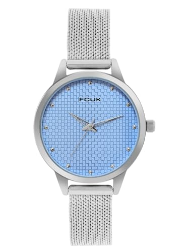 Image of FCUK French Connnection Analog Blue Dial Women's Watch-FCN032