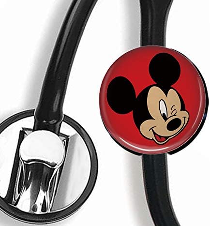 Mickey Mouse Stethoscope Tag Personalized,Nurse Doctor Stethoscope ID Tag Customized, Medical Stethoscope Name Tag