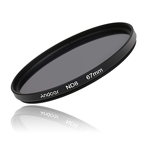 mingzhe 67mm UV+CPL+FLD+ND(ND2 ND4 ND8) Conjunto de Filtro de Fotografia Conjunto de Filtro de Densi