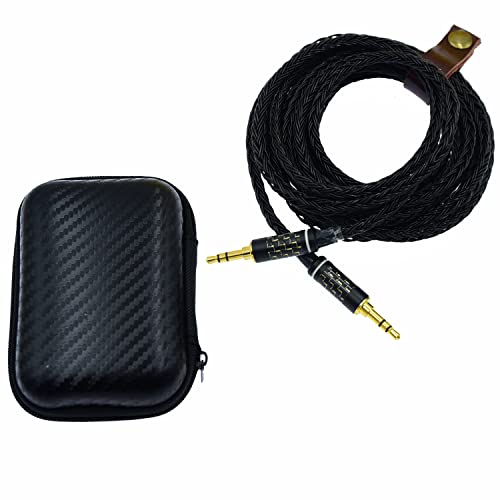 Cable auxiliar Jack 3.5mm macho a macho 1.65m miniatura 5