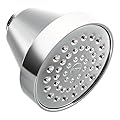Moen 6399 Level One-Function Standard Shower Head, 2.5 GPM, Chrome