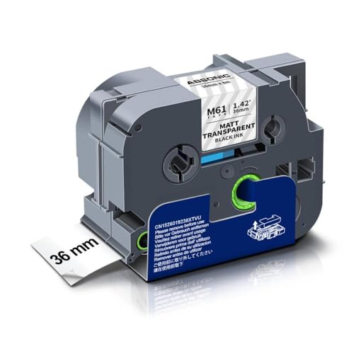 20F36mm~l[gxe[vTZE261 TZE161 TZE661x[J[{ƌ݊̂(Black on Matt Clear)