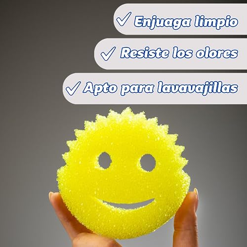 Image of Scrub Daddy Cleaning Sponge - Pack of 4