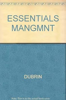 Paperback Essentials of management Book