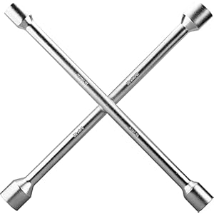 Bates Choice 14 Inch Carbon Steel 4 Way Lug Wrench