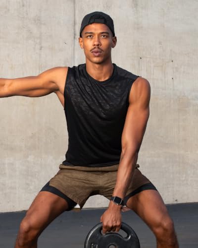 Image of maamgic Mens 5 inch Gym Running Shorts for Men 2 in 1 Quick Dry Workout Athletic Shorts
