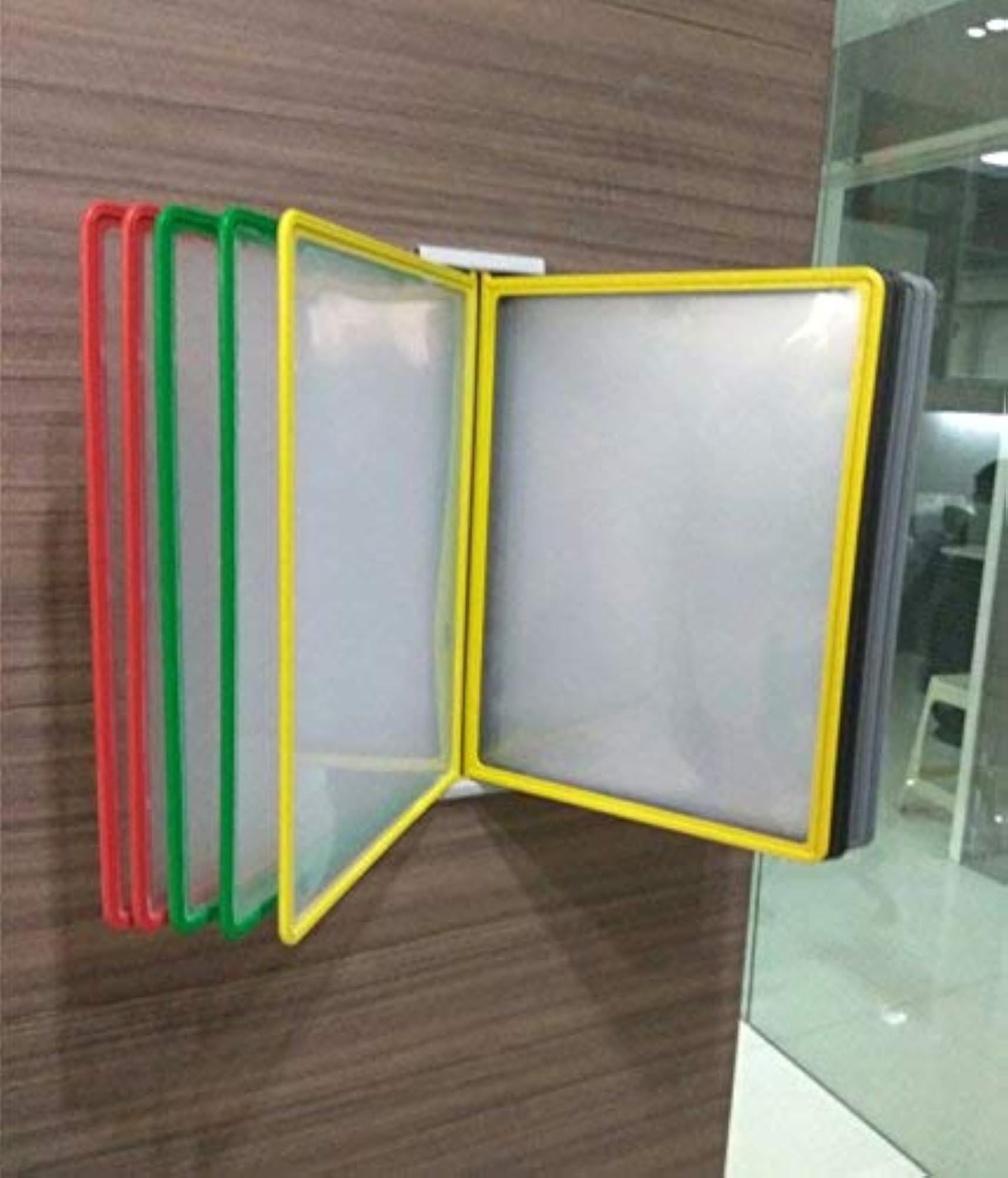 Plastic Wall Unit Hanging Documents Storage Folders