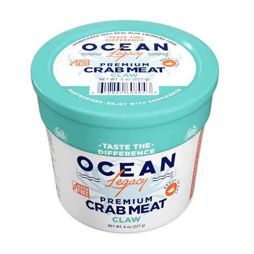 Ocean Legacy Claw Crab Meat, 8 OZ