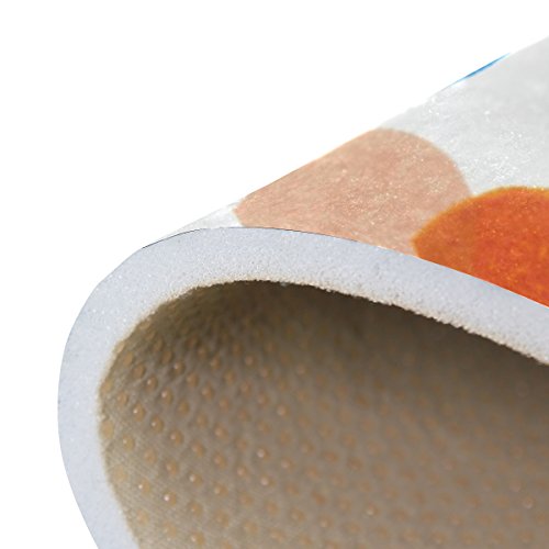 Colourlife 80 X 58 Inches Lightweight Soft Area Rug Mat Indoor Floor Rugs Home Decoration For Kids Room Living Room Colorful Polka Dot #TOP4