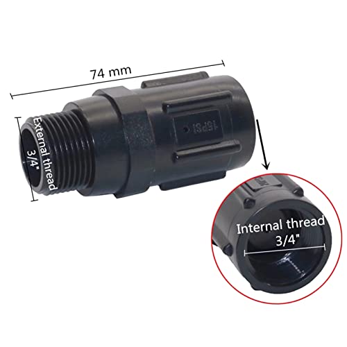 Folewr 15psi-45psi Thread Water Pressure Regulating Valve Reducing Valves Device Water Pressure regulating valv - Image 5