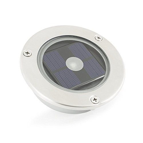SolarCentre Solar Powered Outdoor Round Decking Driveway Light