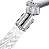 Hibbent Aireador de grifo de doble función, cromado