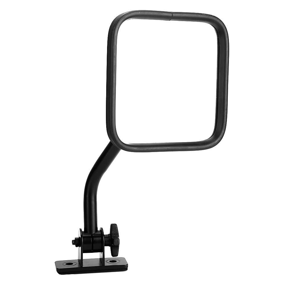 Specchietto Retrovisore Specchio Quadrato Resistente Agli Urti per JK 2007-2017, Specchietti Retrovisori Riflettenti Resistenti Alla Corrosione, Accessorio per Auto per Tutte le Condizioni