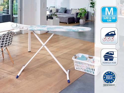Leifheit Bügelbrett AirBoard Express M Solid für Dampfstationen