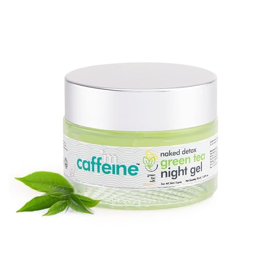 mCaffeine Naked Detox Green Tea Night Gel with Hyaluronic Acid 50ml - Image 7