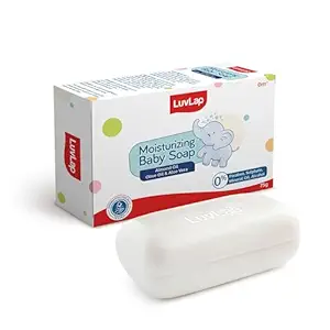 LuvLap Moisturizing Baby Soap Gentle Bathing Bar