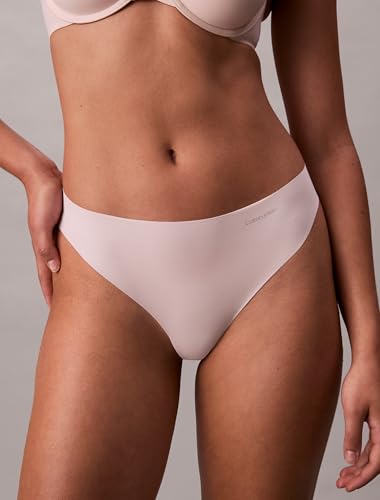 Image of Calvin Klein Women's Invisibles Seamless Thong Panties (5 Pack)