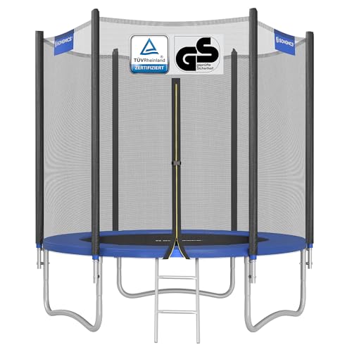 SONGMICS Trampolin Outdoor Ø 183 cm, Gartentrampolin für Kinder mit...