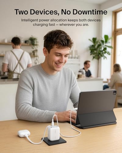 Belkin 45W GaN Charger with Retractable USB-C Cable — view 5