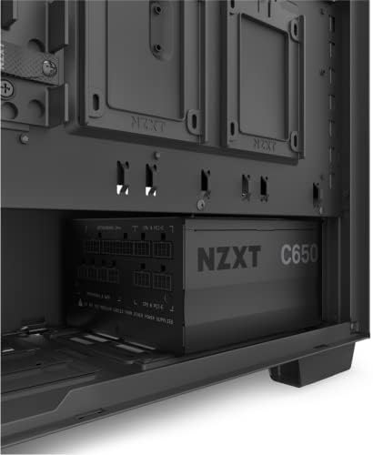 NZXT C1000 PSU (2022) - PA-0G1BB-UK - 1000 Watt PSU - 80+ Gold Certified - Fully Modular - Sleeved Cables - ATX Gaming Power Supply
