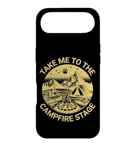 Fun Folk Music Camping Trip Take Me To The Campfire Stage �X�}�z�P�[�X iPhone Air �p