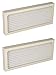 Nispira Air Filter Replacement Compatible with Hamilton Beach TrueAir Ultra Quiet True Air Purifier 04386A, 04383 04385 04384 990051000, 2 Packs