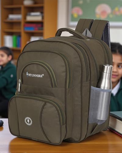 Image of STUNNERZ Stylish Waterproof School Bag Class 6th to 10th School Bag (60 L)